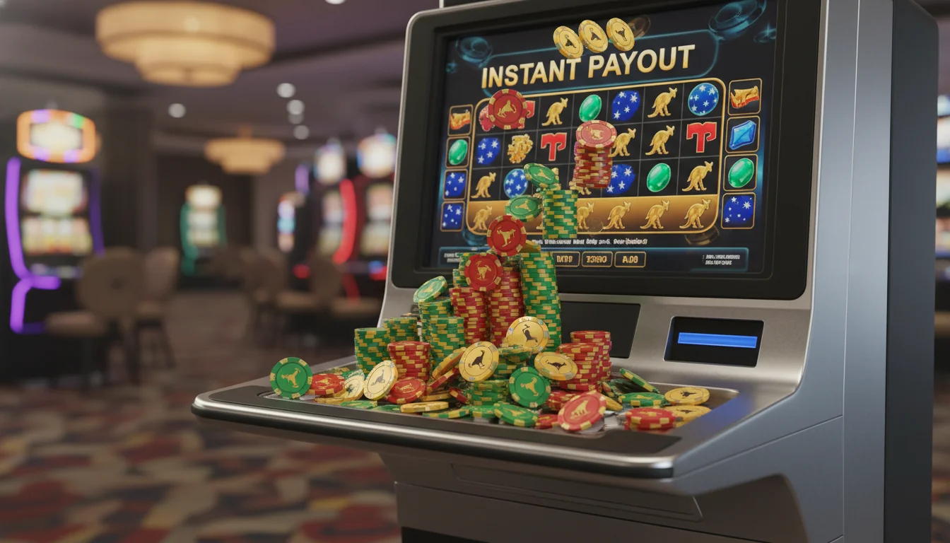 Modern mobile casino interface on smartphone